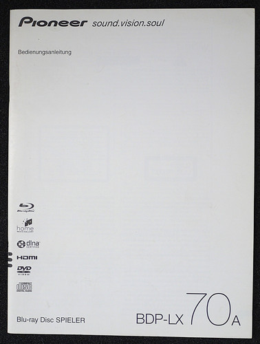 Originale pioneer bdp lx70a - pioneer, bdp-lx70a